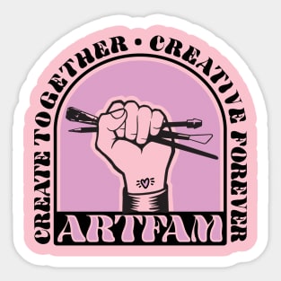 ARTFAM Create Together Sticker